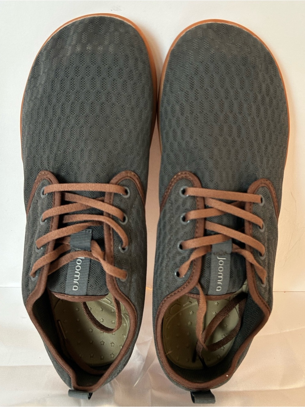 Joomra Womens Minimalist Shoes Size‎ 44 US 13 Gray Running Sneakers